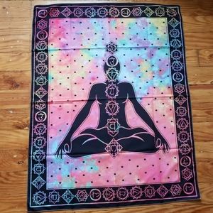 Rainbow Buddha Chackra Tapestry